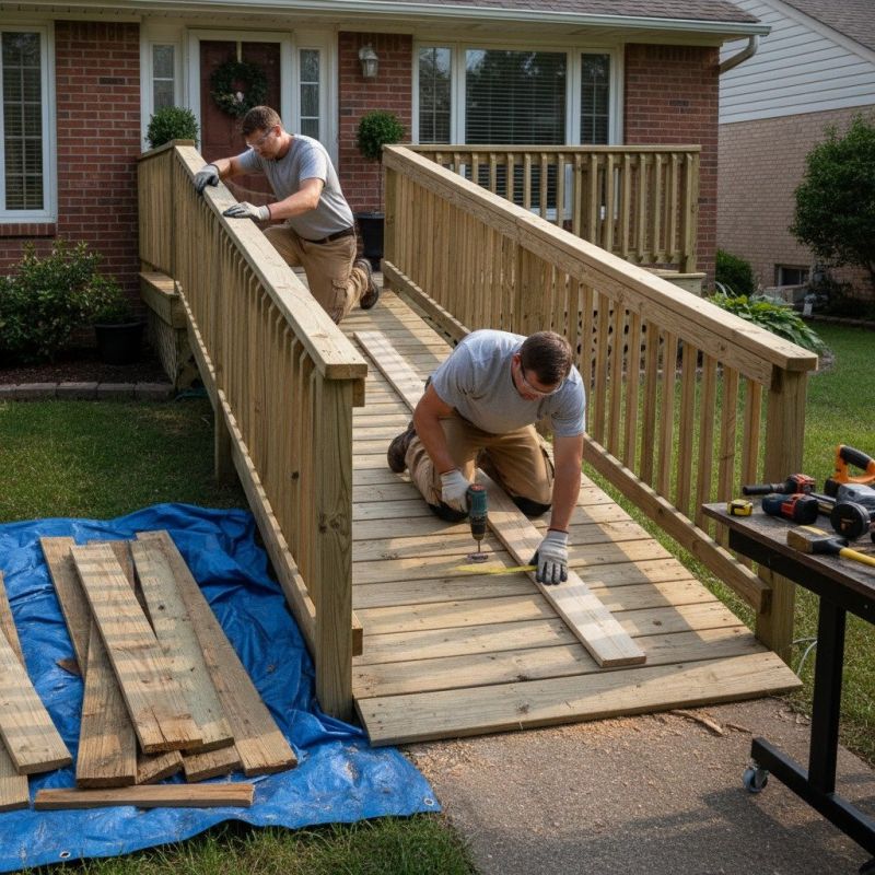 Handicap Ramp Repair in Overland Park, KS