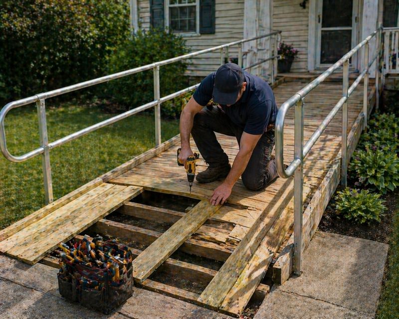 Wood Ramp Repair in Wilmington, NC